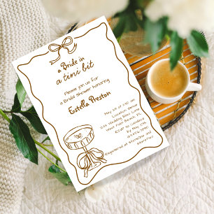 Invitation Réception de mariage fantaisiste et funky avec des