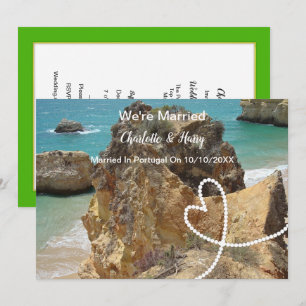 Invitation Réception De Mariage Marié Au Portugal