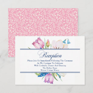 Invitation Réception Garden Bouquet