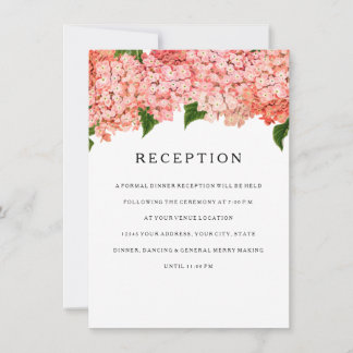 Invitation Réception Vintage à large bande MODERNE
