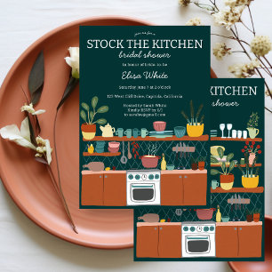 Invitation RECHARGEZ LA CUISINE Cérémonie de mariage Cute PER