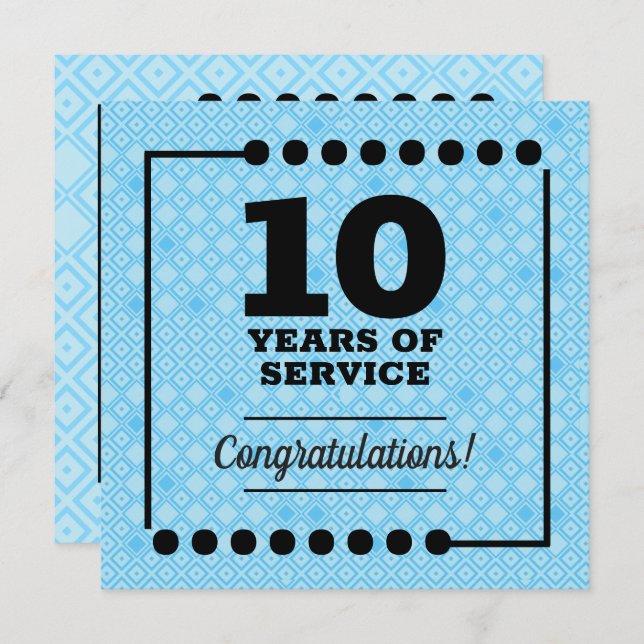 Invitation Récompense de reconnaissance d'anniversaire des (Devant / Derrière)