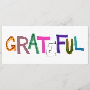 Invitation Reconnaissant merci art de gratitiude d'amusement