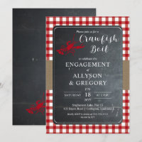 Red Country Checks Crawfish Boil Engagement
