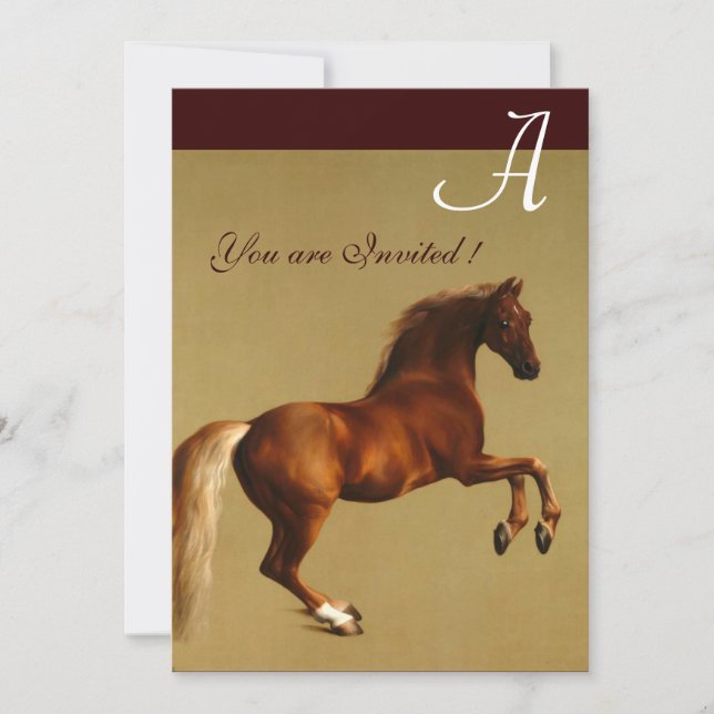 INVITATION RED HORSE (Devant)