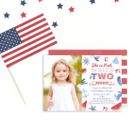 Red White Deux coquilles de bord de mer 2e fête d'