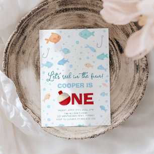 Invitation Reel in the Fun Fishing 1er anniversaire