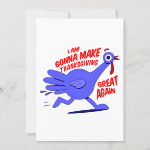Invitation refaire thanksgiving encore plus génial dinde drôl