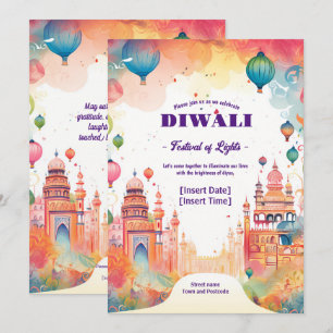 Invitation Réflexion de Sacré Diwali
