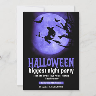 Invitation Regardez cette Halloween effrayante