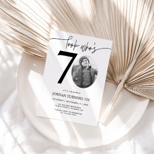 Invitation Regardez qui a 70 ans   Photo 70th Birthday Invita