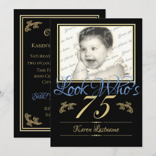 Invitation Regardez qui est 75 Photo