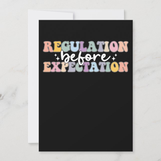 Invitation Réglementation avant l'échéance Super (Devant)