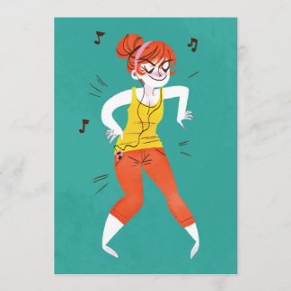 Invitation Reine dansante