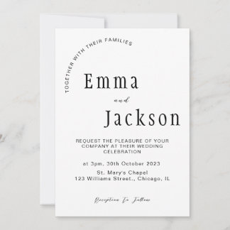 Invitation "Rejoignez-nous comme nous disons "Je le fais" : S