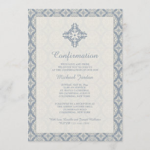 Invitation religieuse d'élégance spirituelle