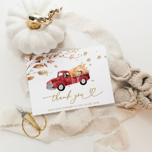 Invitation Remerciement pour Baby Shower pour la naissance de