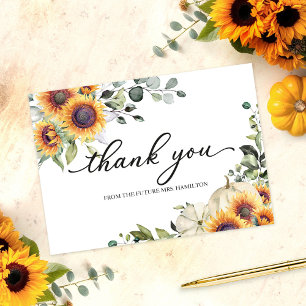 Invitation Remerciements pour une Baby Shower de Mariage Tour