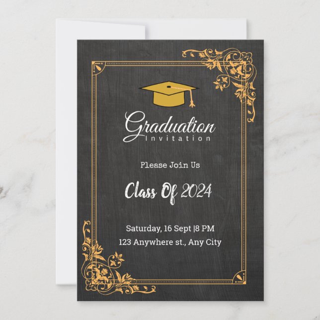 Invitation remise des diplômes de 2024 (Devant)