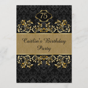 Invitation Remous d'or, soixante-quinzième fête