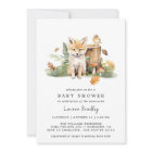 Renard d'eau de l'automne | Baby shower d'automne 