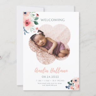 Invitation Rencontrez Notre Cadeau Précieux - Enfin Ici!