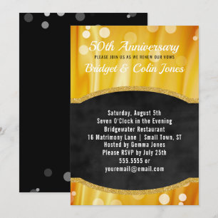 Invitation Renouvellement de Voeux 50 ans de Maria