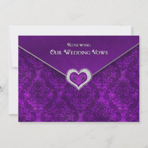 Invitation RENOUVELLEMENT VOWS MARIAGES - Invitation-Sealedw/