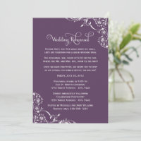 Répétition de mariage à la Fleur de Farine Violet