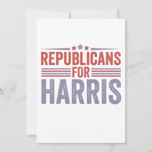 Invitation Républicains Pour Harris Election 2024