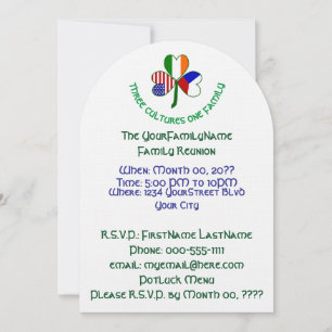Invitation République tchèque Irlande États-Unis Réunion de f
