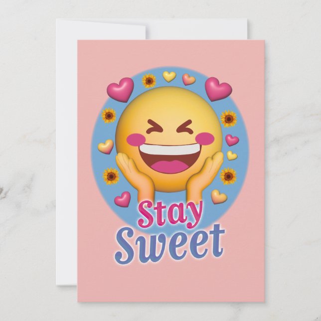 Invitation Restez doux  (Devant)