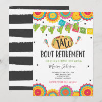 Retirement Party Taco Bout Retirement