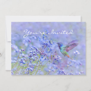 Invitation Retour à la nature, année des colibris Anniversair