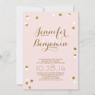 Invitation retour rose cr