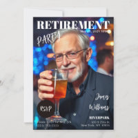 Retraite de couverture de magazine