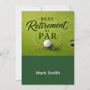 Invitation RETRAITE DE GOLF Retraitez-vous, Relaxez & ParTee