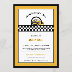Invitation Retraite des chauffeurs de taxi jaunes