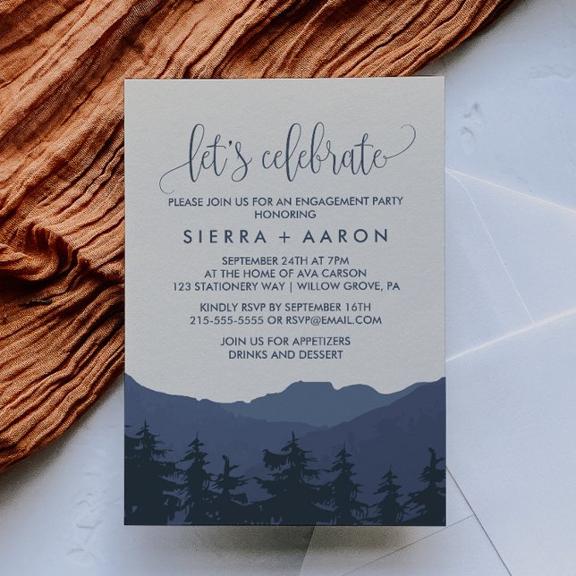 Invitation Retraites dans les montagnes Fêtons (Créateur téléchargé)