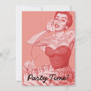Invitation Retro 1950