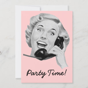 Invitation Retro 1950
