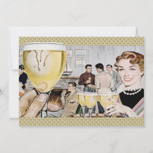 Invitation Retro 1950 Cocktail Party