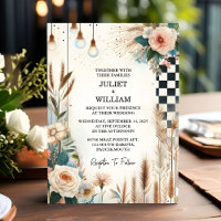 Retro Boho Studio Creative Illustrated Mariage