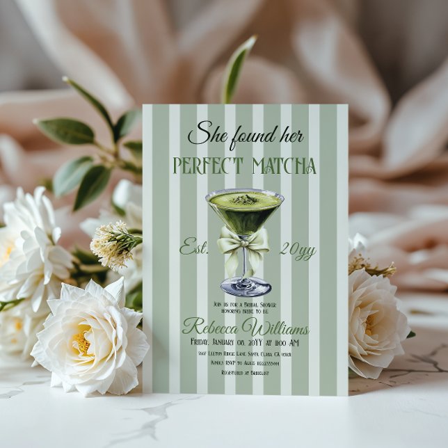 Invitation Rétro Elle A Trouvé Sa Fête des mariées Parfaite D (Créateur téléchargé)
