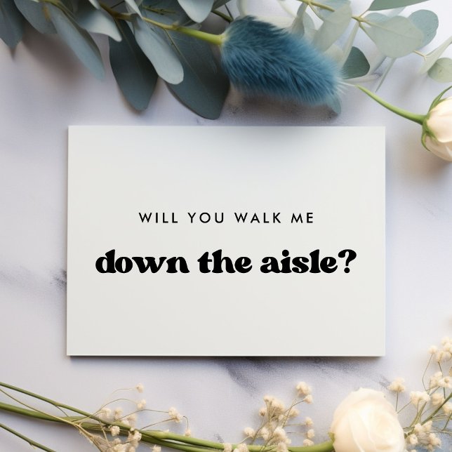Invitation Retro Me poussez-vous dans l'allée (Créateur téléchargé)