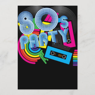 Invitation Rétro partie 80