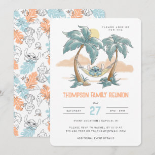Invitation Retrouvailles familiales tropicales sur mesure de 