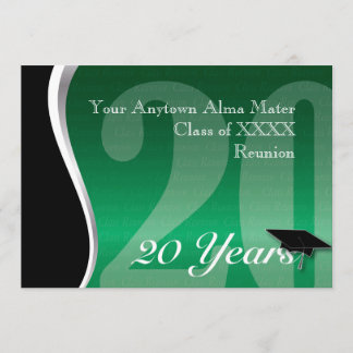 Invitation Retrouvailles personnalisables de 40 ans