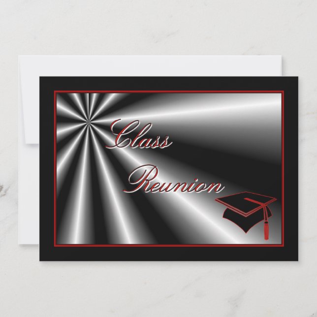 Invitation Retrouvailles scolaires Retrouvailles lycée (Devant)