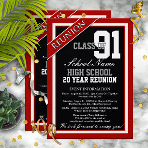 Invitation Réunion classique au lycée